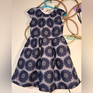Floral Patterned Kids Dress